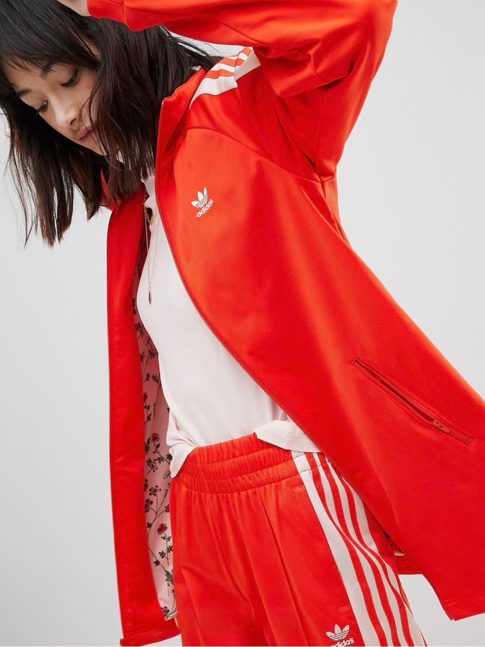 šRARE Adidas Originals Aināt No Sunshine When Iām Gone Floral Track Set NWT/NWOT - Picture 13 of 15